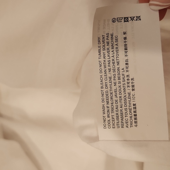 Theory Women's White Kayleigh Linen Blend Sleeveless Mini Shirtdress size 12 - Picture 8 of 16